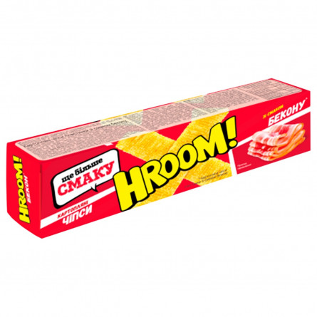 Чіпси Hroom зі смаком бекону 50г slide 1