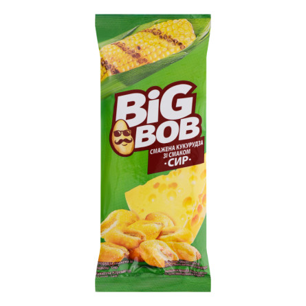 Кукурудза Big Bob смажена зі смаком Сир 60г