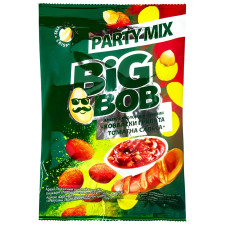 Арахіс Big Bob Party Mix Ковбаски гриль та томатна сальса в оболонці 80г mini slide 1