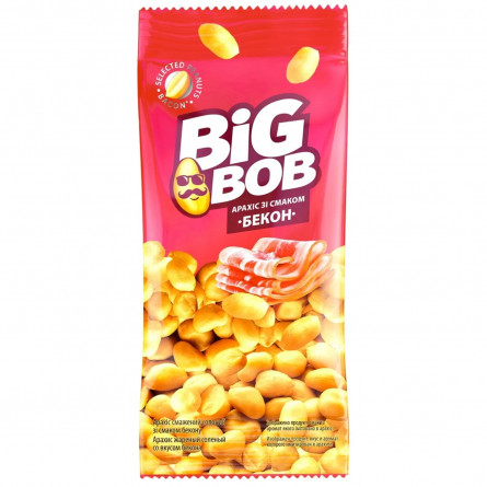 Арахіс Big Bob смажений зі смаком бекону 60г
