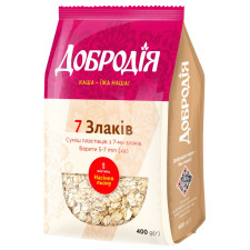 Суміш пластівців Добродія 7 злаків 400г mini slide 1