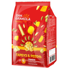 Гранола San Granola гарбуз та ревінь 300г mini slide 1