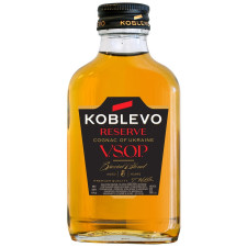 Коньяк Koblevo Reserve V.S.O.P. 5 лет 40% 100мл mini slide 1