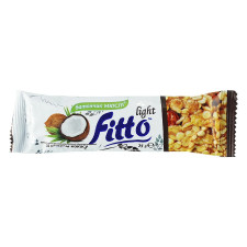 Батончик-мюслі Fitto light з кокосовою стружкою 25г mini slide 1