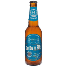 Пиво ТМ Волинський Бровар Golden Ale світле нефільтроване 5% 0,35л mini slide 1