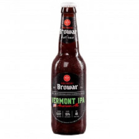 Пиво ТМ Волынский Бровар Vermont IPA светлое нефильтрованное 5,9% 0,35л
