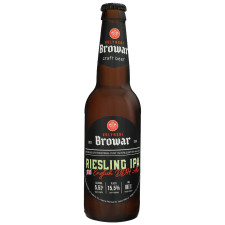 Пиво Волынский Бровар Riesling IPA нефильтрованное светлое 5% 0,35л mini slide 1
