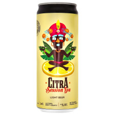 Пиво Mikki Brew Citra Session Ipa світле нефільтроване з/б 5,9% 0,33л mini slide 1