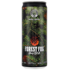 Пиво Mikki Brew Forest Fog Hazy IPA світле нефільтроване 6% 0,33л mini slide 1