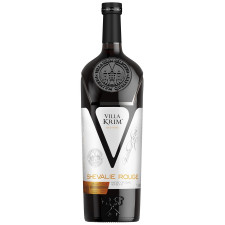Вино Villa Krim Шевальє Руж червоне напівсолодке 9-13% 1,5л mini slide 1