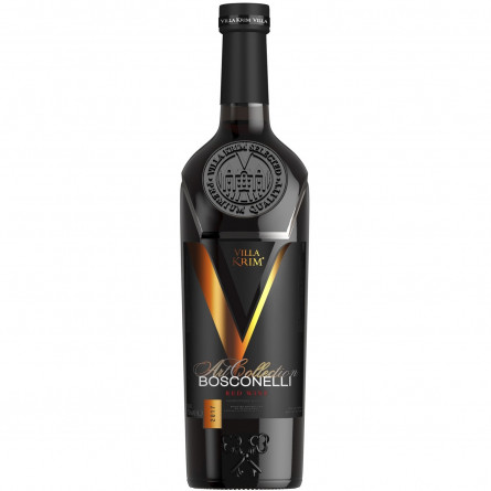 Вино Villa Krim Босконеллі красное полусладкое 9-13% 0,75