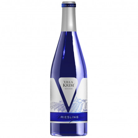 Вино Villa Krim Ріслінг біле напівсолодке 9-13% 0,75л