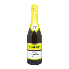 Вино ігристе Fratelli Fragolino Bianco біле напівсолодке 6-6,9% 0,75л mini slide 1