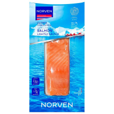 Сьомга Norven слабосолена філе-шматок 240г mini slide 1