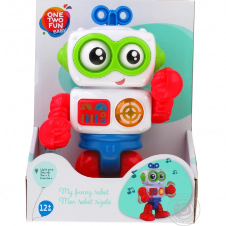 Іграшка One Two Fun Робот з світлом та звуком