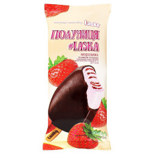 Морозиво Laska Полуниця 90г mini slide 1