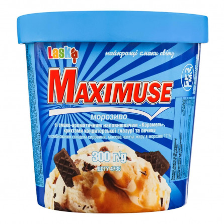 Мороженое Laska Maxsimuse 300г slide 1