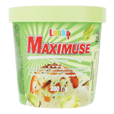 Морозиво Laska Maximuse зі смаком фісташки 300г mini slide 1