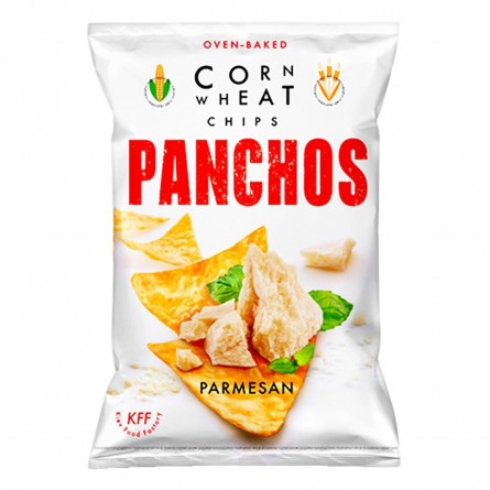 Чіпси Panchos пшенично-кукурудзяні зі смаком сиру Пармезан 82г