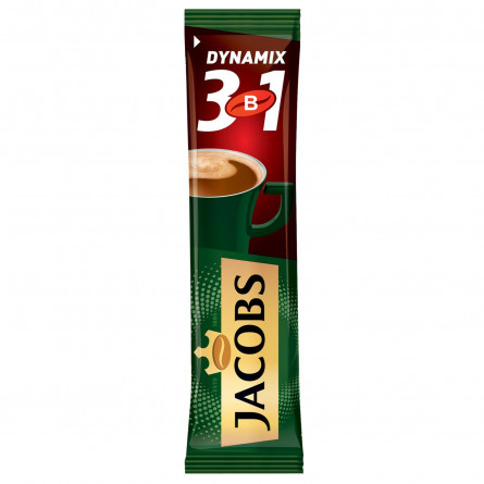 Напій кавовий Jacobs 3в1 Dynamix в стіках 12,5г