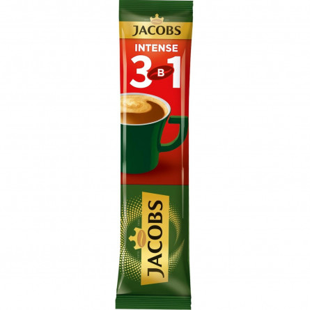 Напій кавовий Jacobs 3в1 Intense в стіках 12г