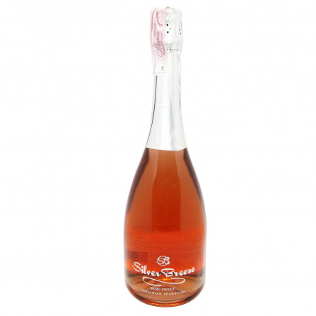 Вино ігристе Silver Breeze Semi-Sweet рожеве напівсолодке 10-13,5% 0,75л
