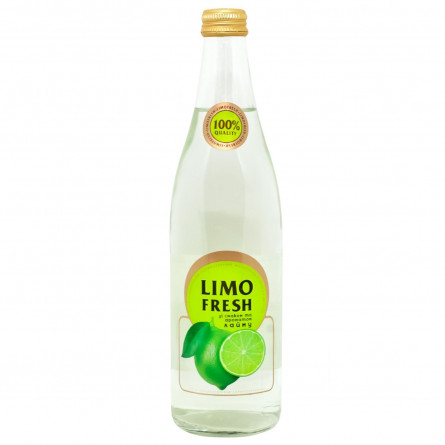 Напій Limofresh зі смаком та ароматом лайму газований 0,5л slide 1