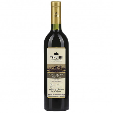 Вино Vardiani Алазанська долина червоне напівсолодке 11% 0,75л