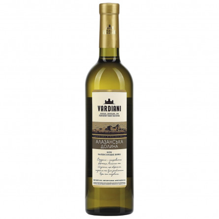 Вино Vardiani Алазанська долина біле напівсолодке 9-13% 0,75л