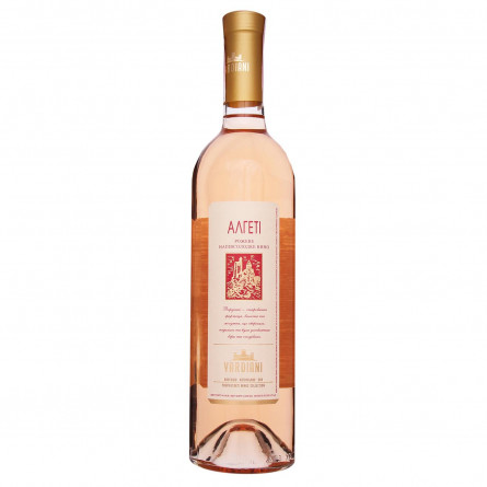 Вино Vardiani Алгети розовое полусладкое 9-13% 0,75л