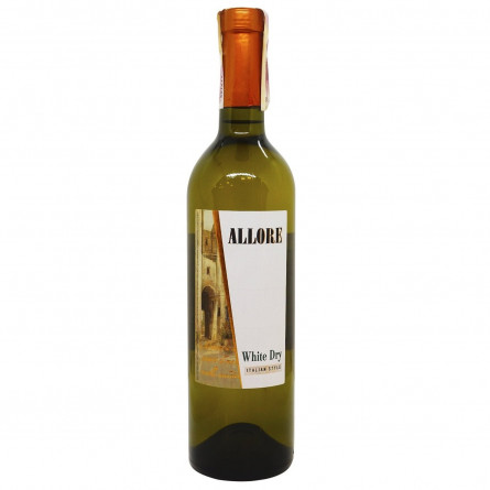 Вино Allore белое сухое 9.5-14% 0,75л