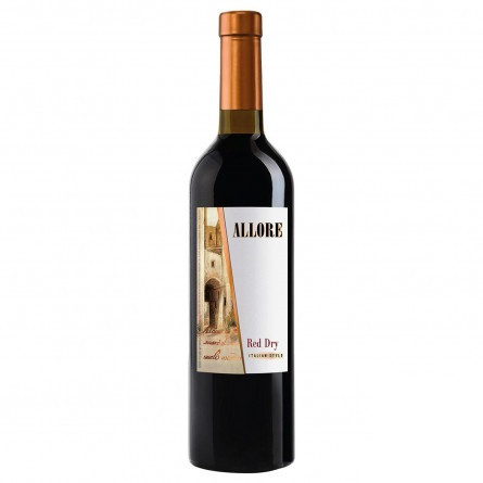 Вино Allore красное сухое 9.5-14% 0,75л slide 1