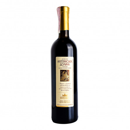 Вино Vardiani Алгетинська долина ординарне червоне напівсолодке 9-13% 0,75л