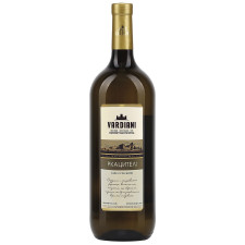 Вино Вардіані Ркацителі біле сухе 9,5-14% 1,5л mini slide 1