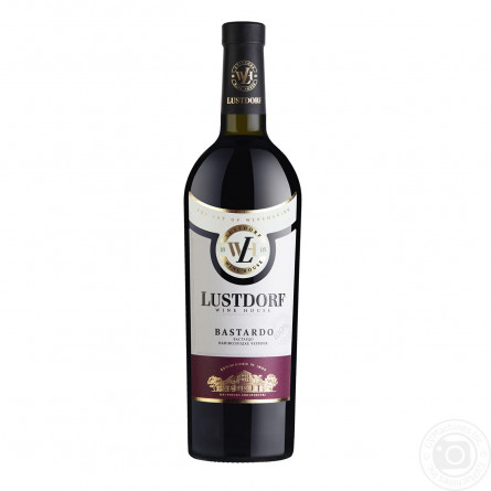 Вино Lustdorf Premium Bastardo червоне напівсолодке 9-13% 0,75л slide 1