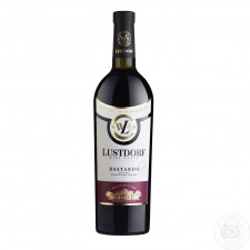 Вино Lustdorf Premium Bastardo червоне напівсолодке 9-13% 0,75л mini slide 1