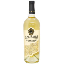 Вино Aznauri Алазанская долина белое полусладкое 9-13% 0,75л mini slide 1