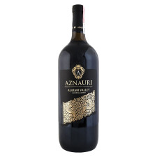 Вино Aznauri Алазанська долина червоне напівсолодке 9-13% 1,5л mini slide 1