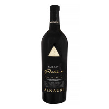 Вино Aznauri Saperavi Premium червоне сухе 9.5-14% 0,75л mini slide 1