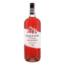 Вино Villa Capri Moscato Rosato рожеве напівсолодке 1,5л mini slide 1