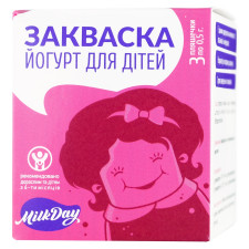 Закваска бактериальная Milk Day Йогурт для детей 1.5г mini slide 1