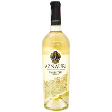 Вино Aznauri Ркацители белое сухое 14% 0,75л mini slide 1