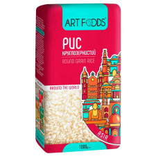 Рис Art Foods круглозерный 1кг mini slide 1