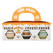 Набір Медовий шлях Спокусливий 3шт*50г mini slide 1