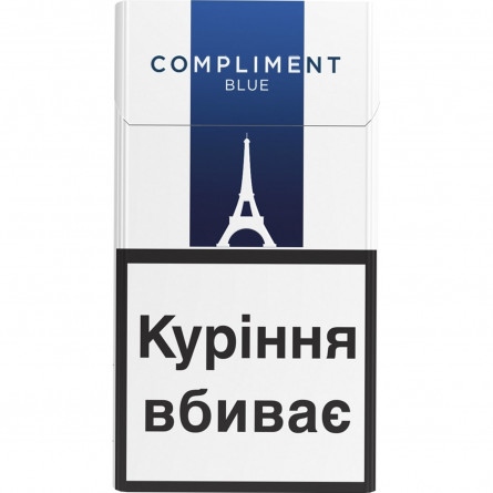 Цигарки Compliment super slim blue slide 1