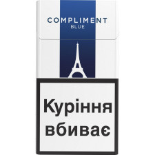 Цигарки Compliment super slim blue mini slide 1