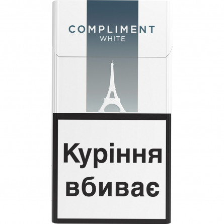 Сигареты Compliment super slim white