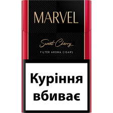 Сигариллы Marvel Sweet cherry с фильтром mini slide 1