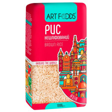 Рис Art Foods нешліфований довгозернистий 1кг mini slide 1