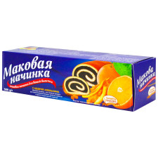 Макова начинка SantaVita Bakers з цедрою апельсина 500г mini slide 1